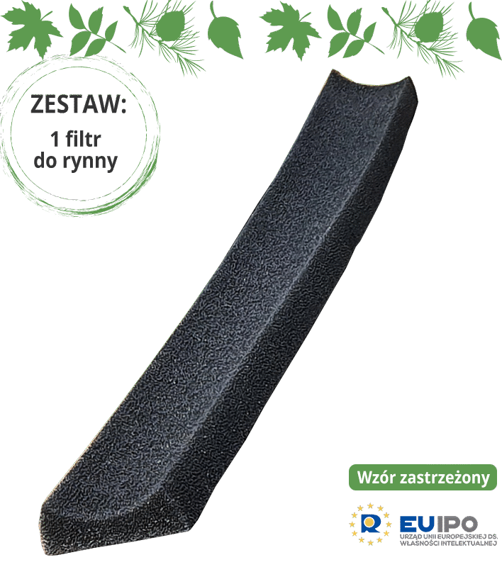 Filtr do rynny OPTIMUM 135 mm – 1 sztuka